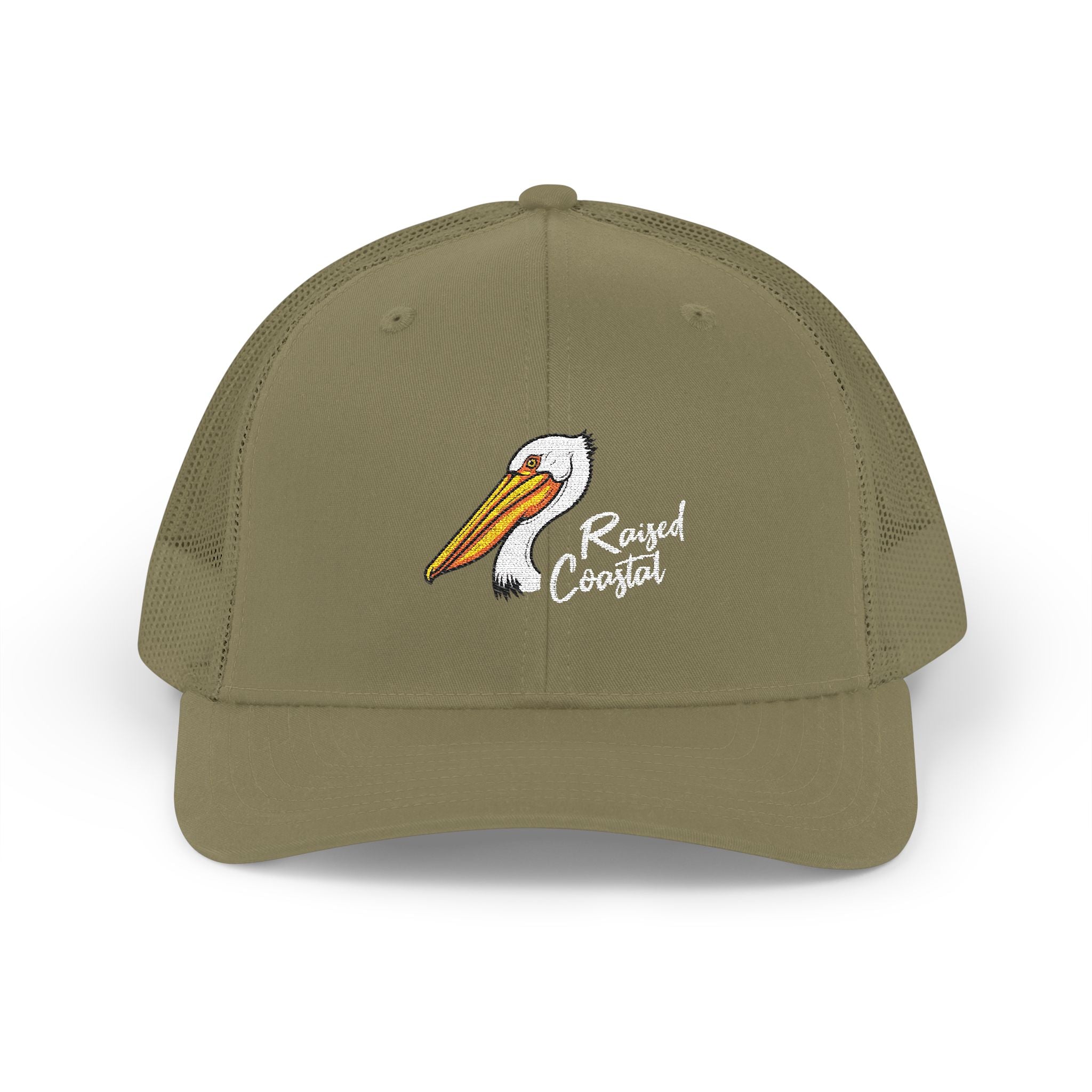Raised Coastal Pelican Trucker Hat – Men’s