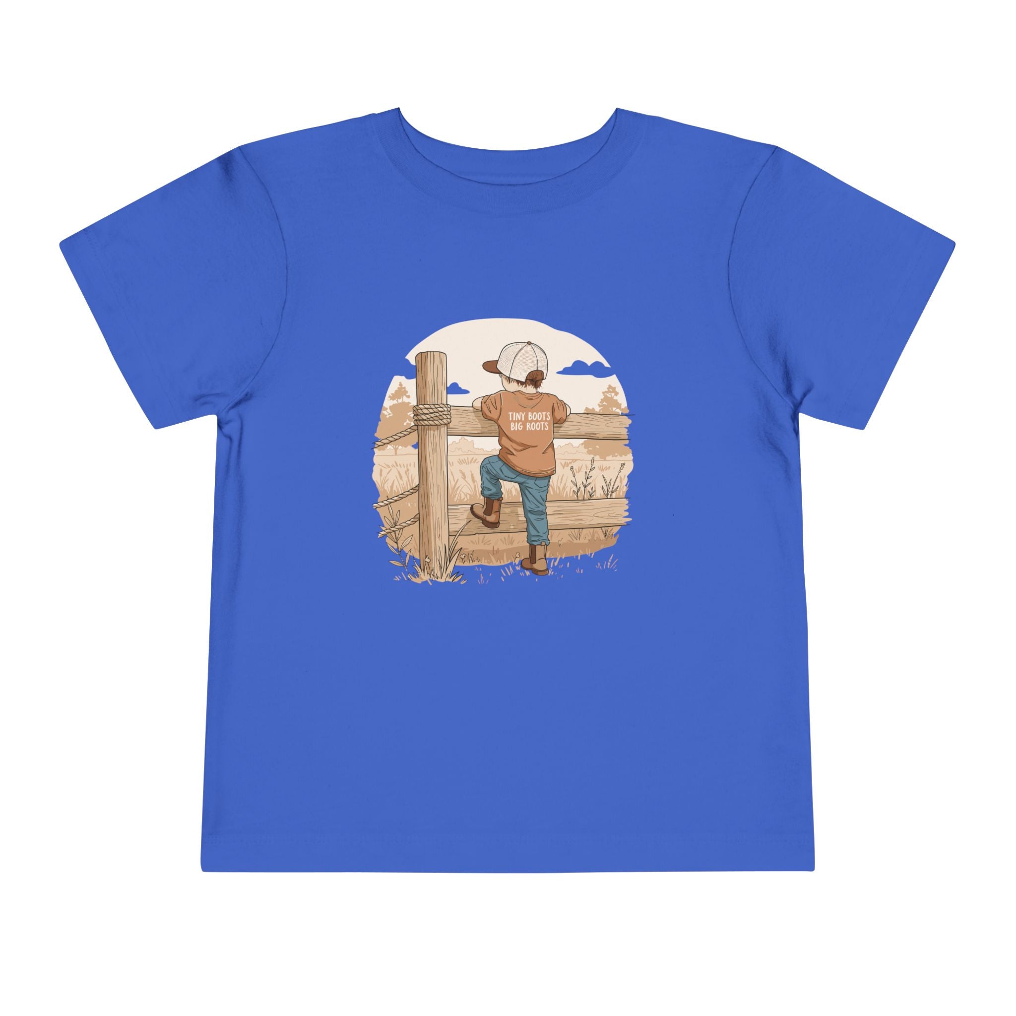 Tiny Boots, Big Roots T-Shirt – Toddler Boys