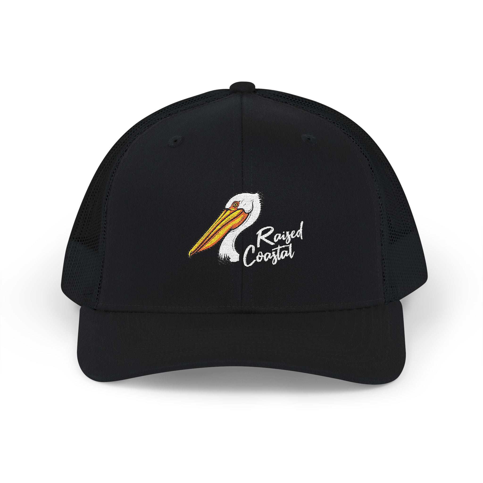 Raised Coastal Pelican Trucker Hat – Men’s