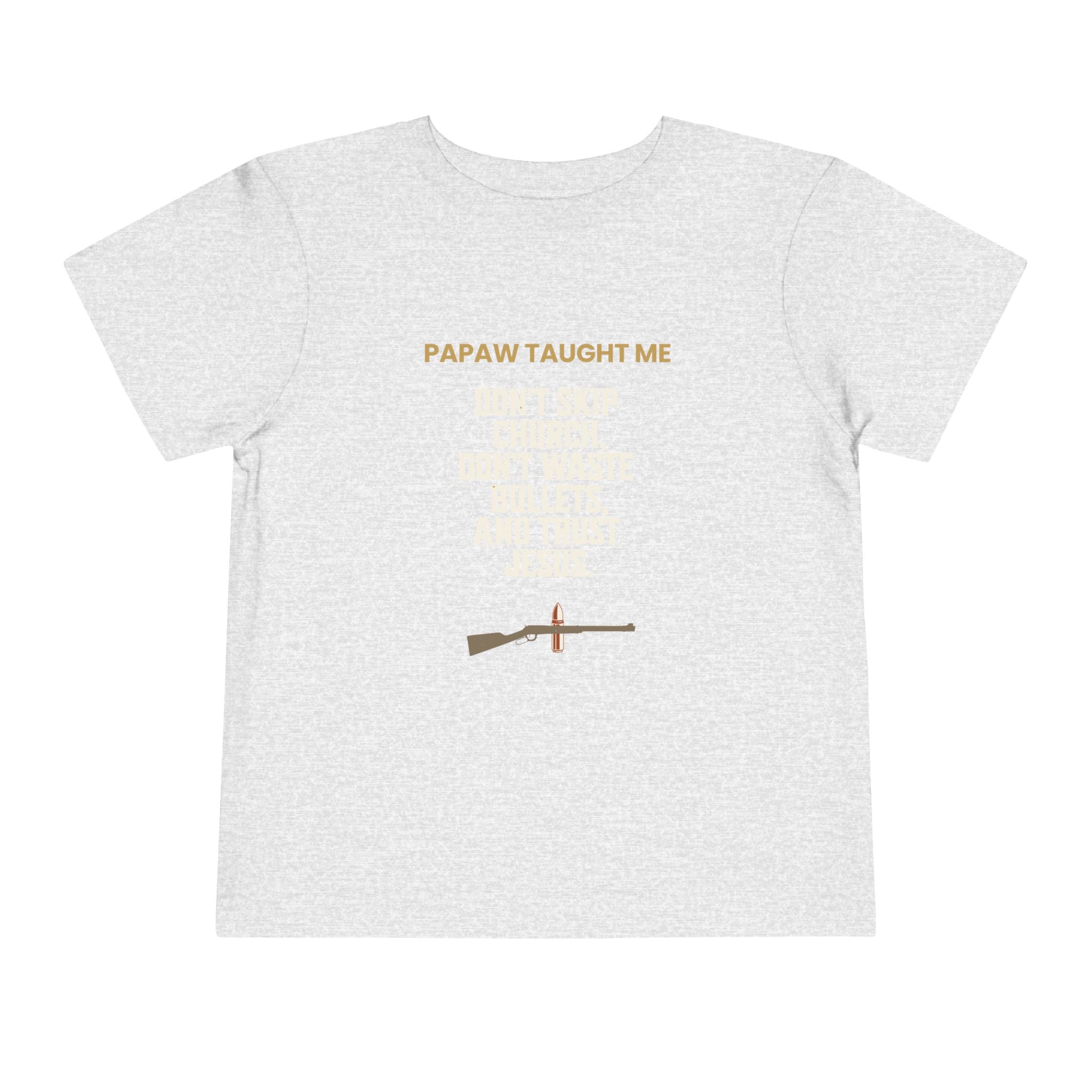 Papaw Taught Me T-Shirt – Youth Boys