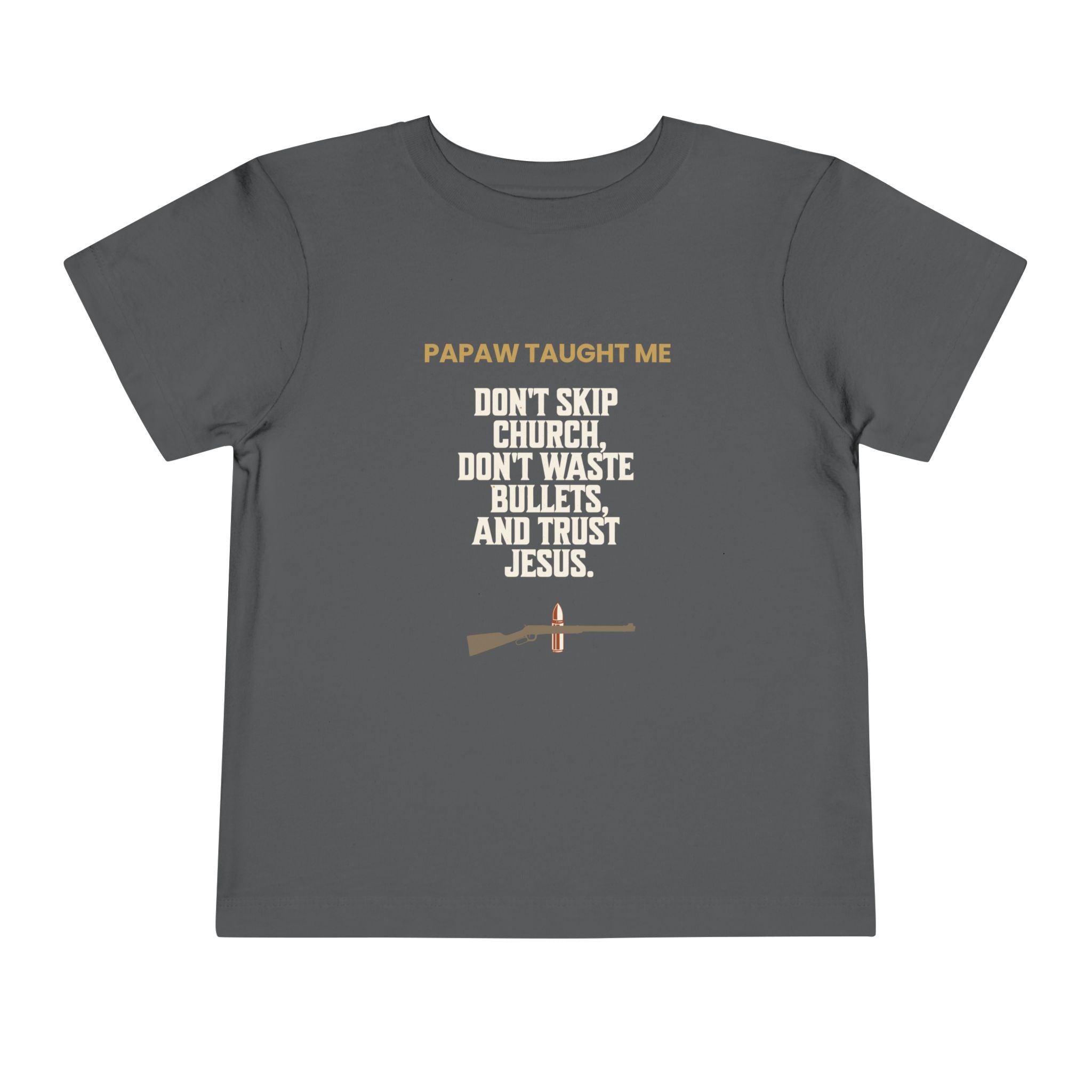 Papaw Taught Me T-Shirt – Youth Boys