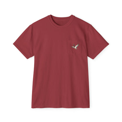Callin’ ’Em Right – Duck Hunting Pocket Tee (Men’s)