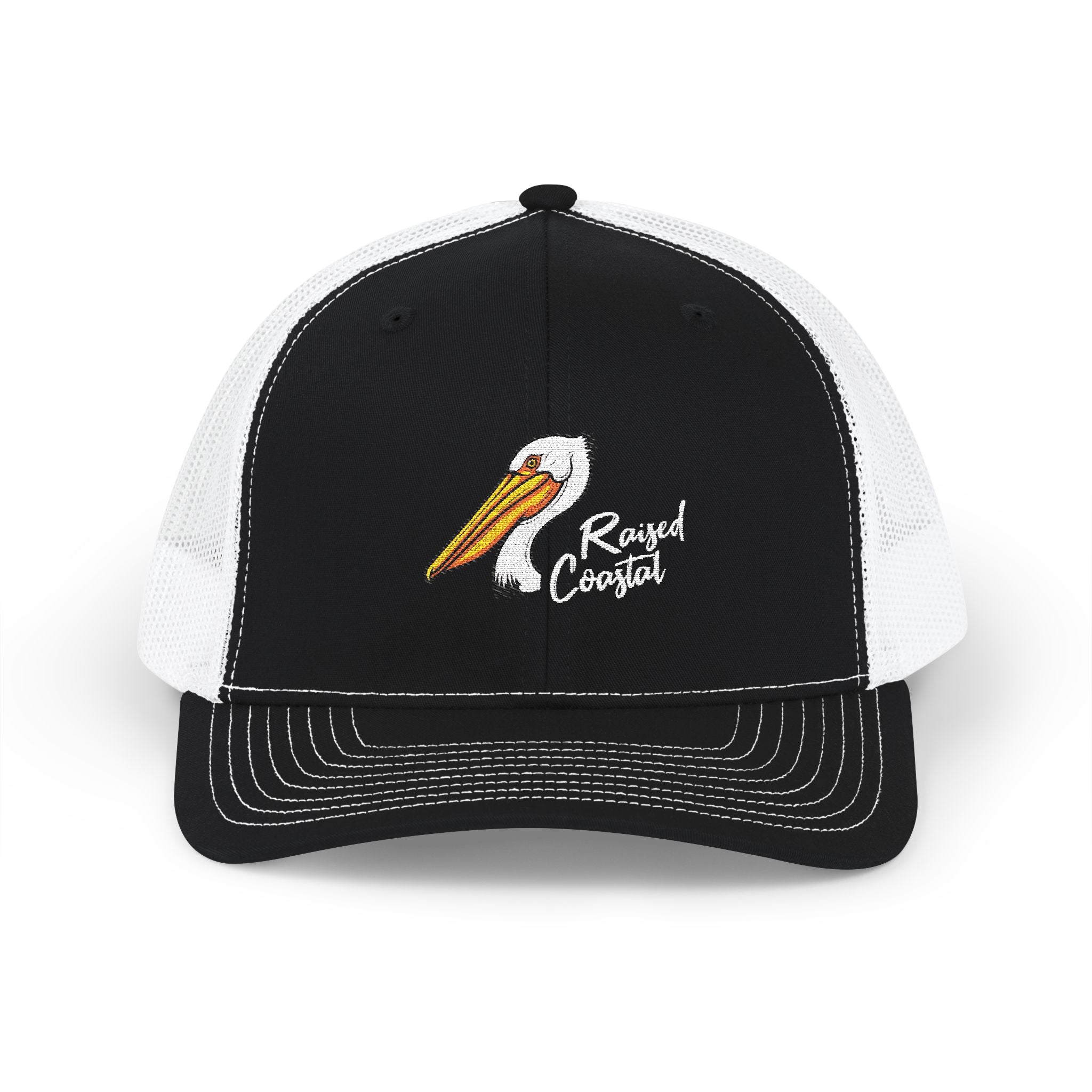 Raised Coastal Pelican Trucker Hat – Men’s