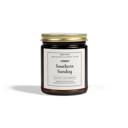 Southern Sunday Candle – Vanilla Bean & Sweet Grace Vibes