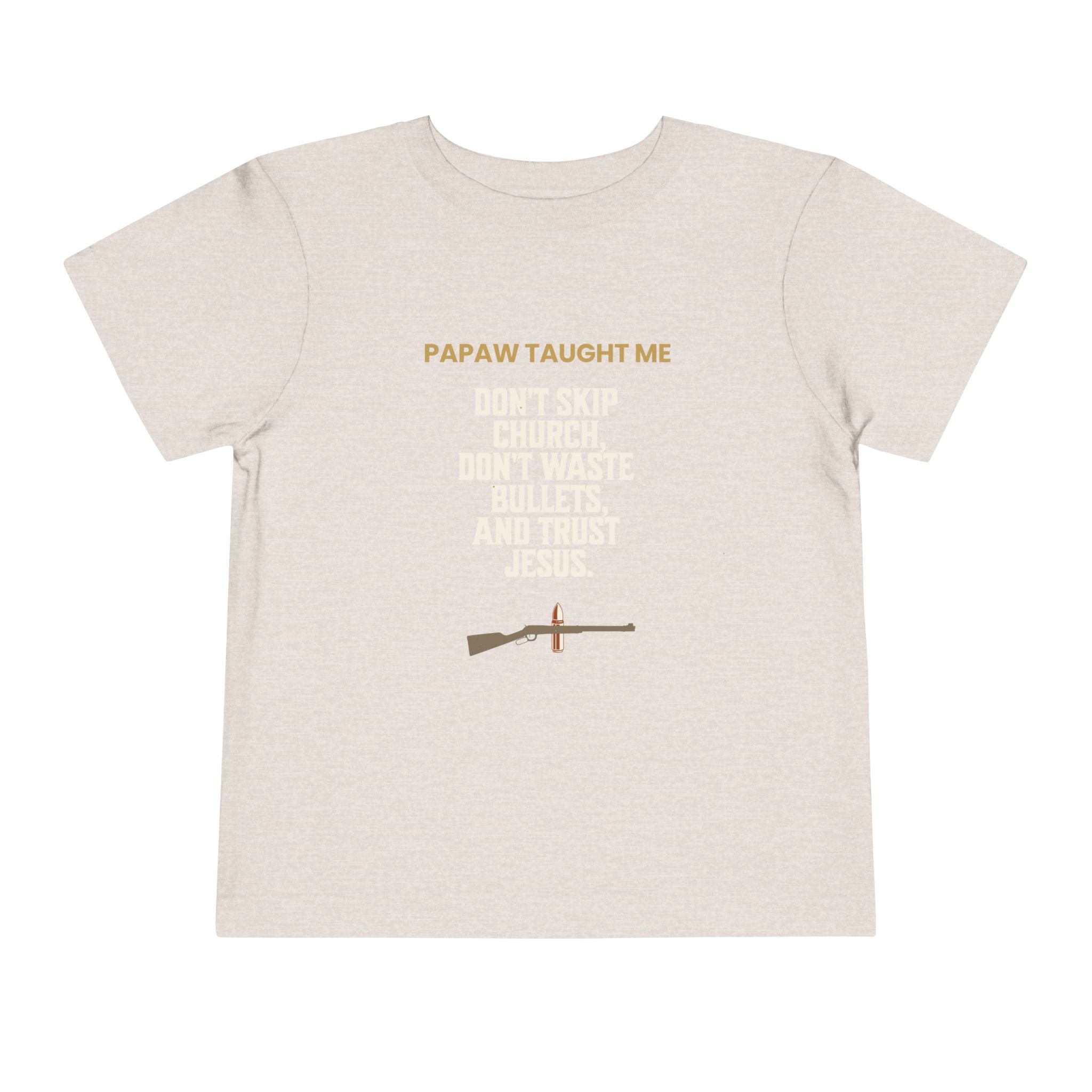 Papaw Taught Me T-Shirt – Youth Boys