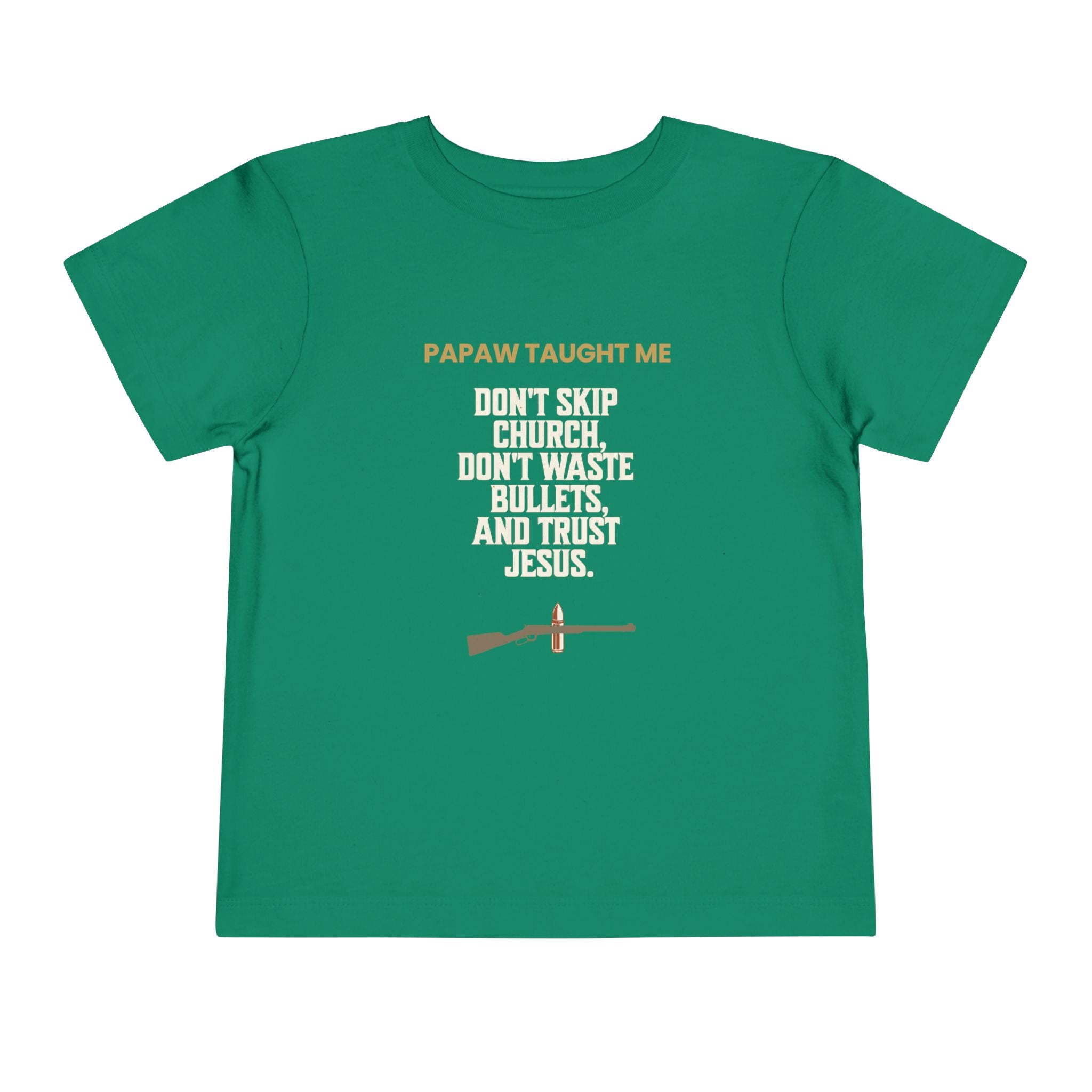 Papaw Taught Me T-Shirt – Youth Boys