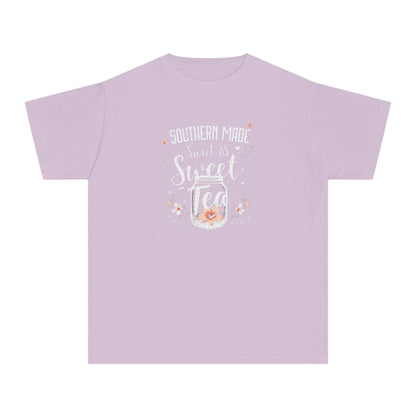 Southern Made, Sweet as Sweet Tea – Youth Girls T-Shirt