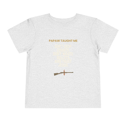 Papaw Taught Me T-Shirt – Youth Boys