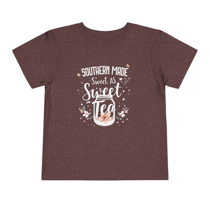 Southern Made, Sweet as Sweet Tea – Toddler Girls T-Shirt