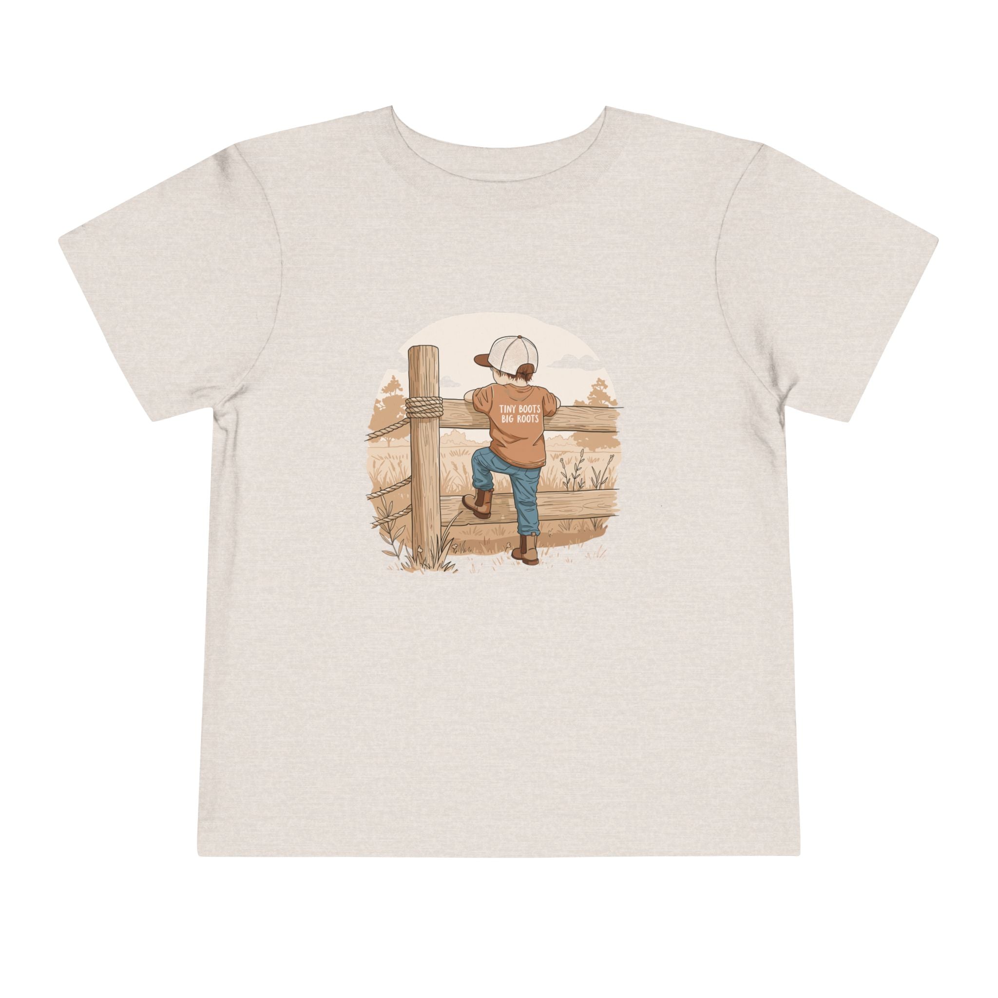 Tiny Boots, Big Roots T-Shirt – Toddler Boys