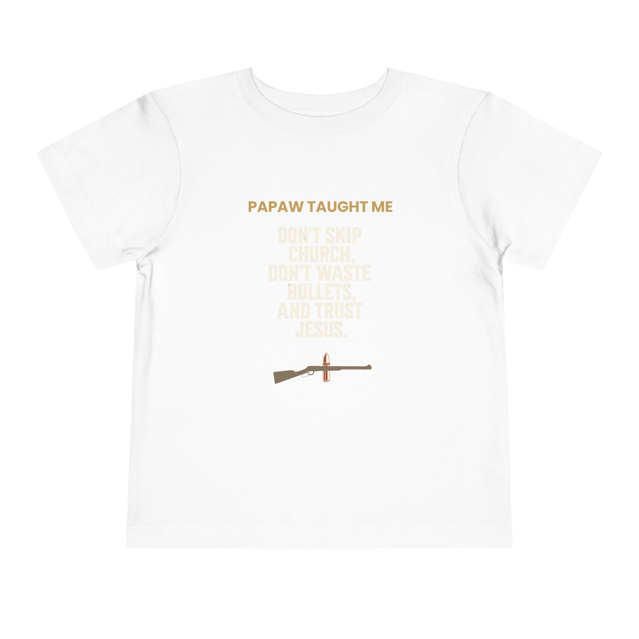 Papaw Taught Me T-Shirt – Youth Boys