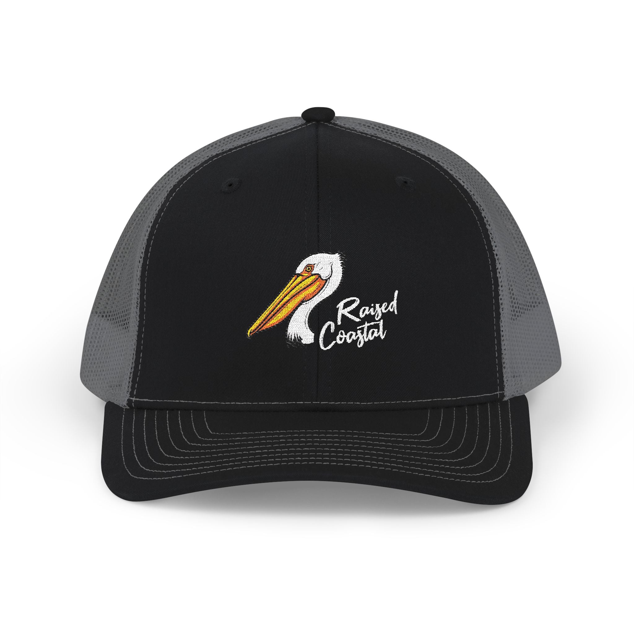 Raised Coastal Pelican Trucker Hat – Men’s