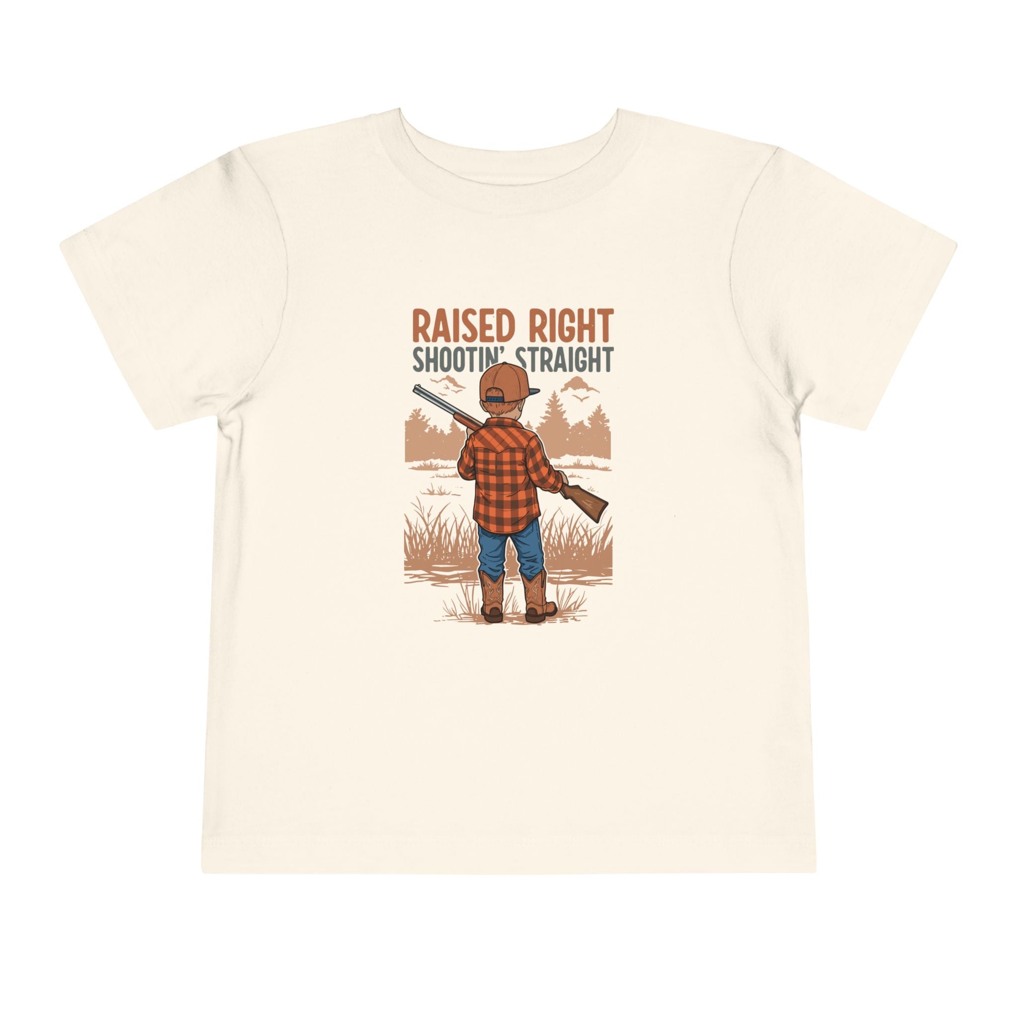 Raised Right Shootin’ Straight T-Shirt – Toddler Boys